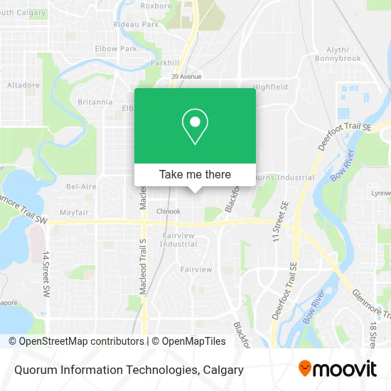 Quorum Information Technologies map