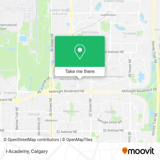 I-Academy map