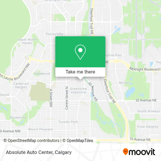 Absolute Auto Center map