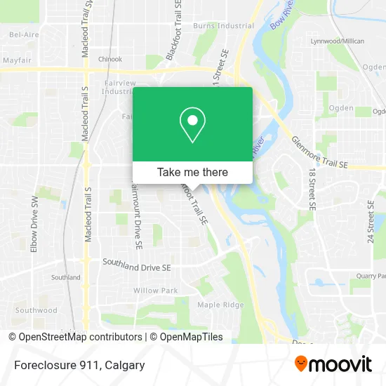 Foreclosure 911 map