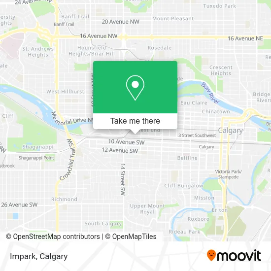 Impark map