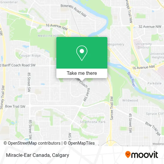 Miracle-Ear Canada map