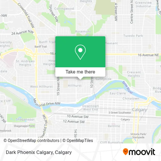 Dark Phoenix Calgary map