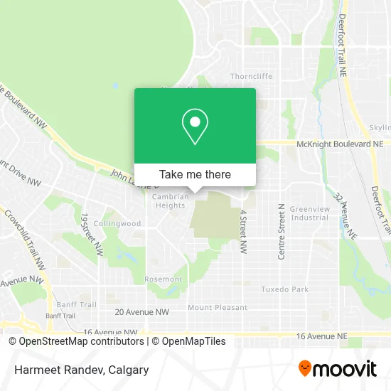 Harmeet Randev map