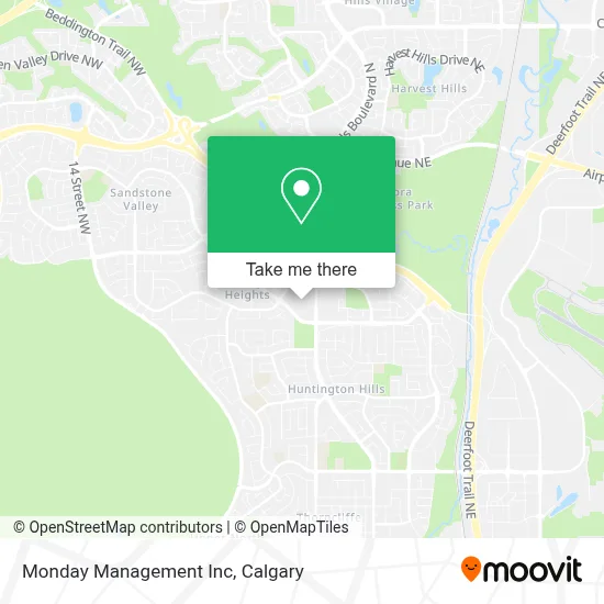 Monday Management Inc map