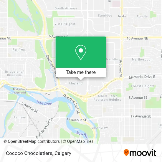 Cococo Chocolatiers map