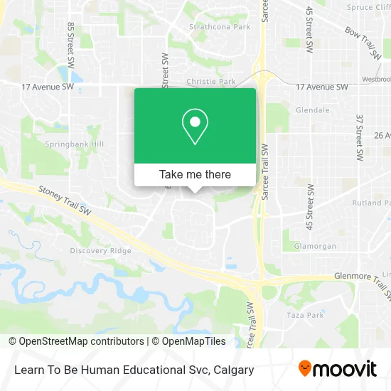 Learn To Be Human Educational Svc map