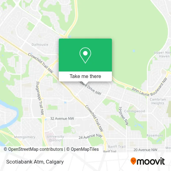 Scotiabank Atm map