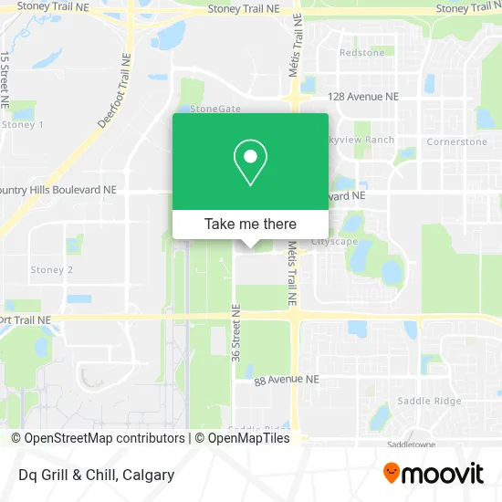 Dq Grill & Chill map
