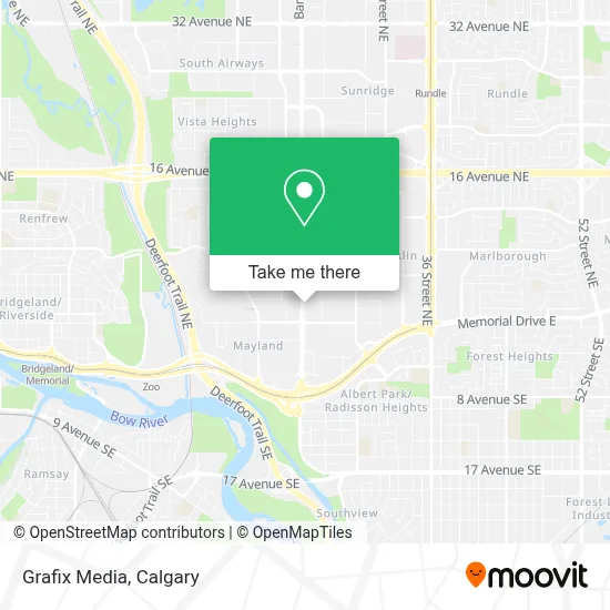 Grafix Media map