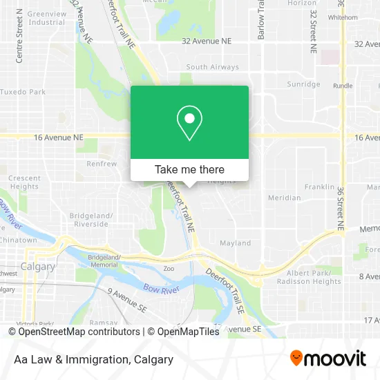 Aa Law & Immigration map