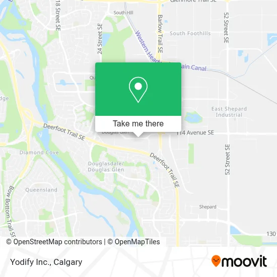 Yodify Inc. map