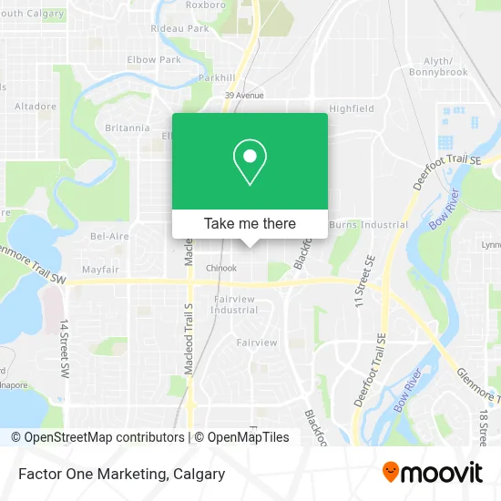Factor One Marketing map