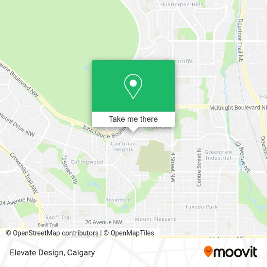 Elevate Design map