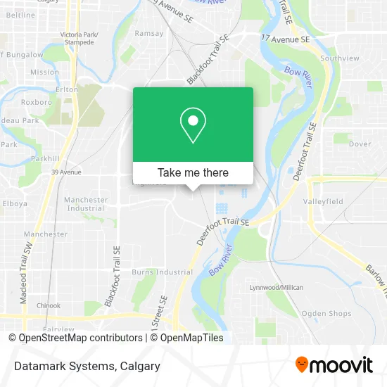 Datamark Systems map
