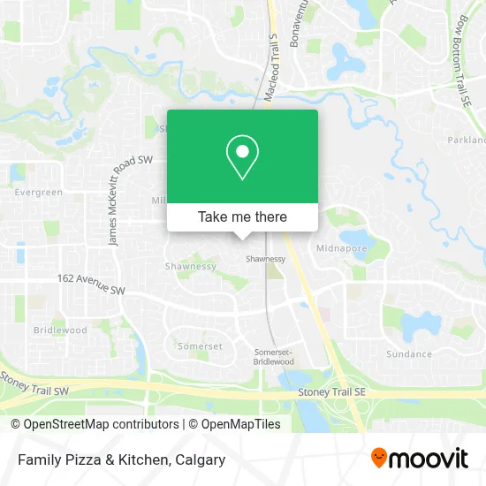 Family Pizza & Kitchen map