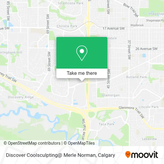 Discover Coolsculpting@ Merle Norman map