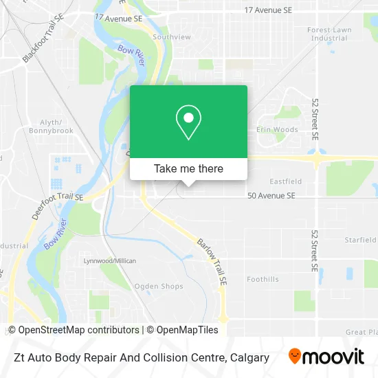 Zt Auto Body Repair And Collision Centre map