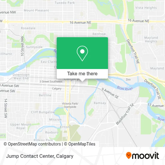 Jump Contact Center map