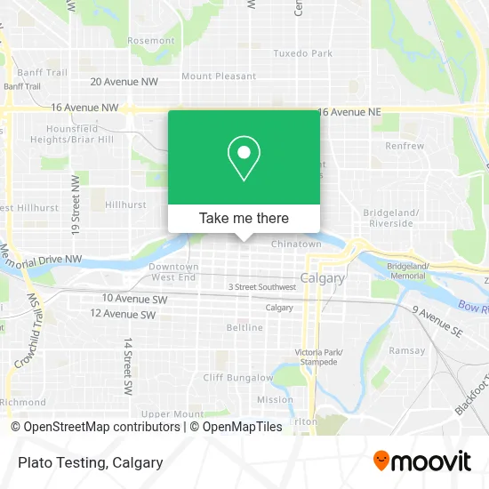 Plato Testing map