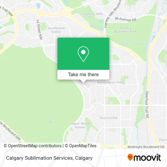 Calgary Sublimation Services map