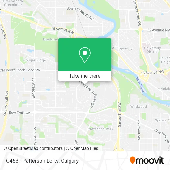 C453 - Patterson Lofts map