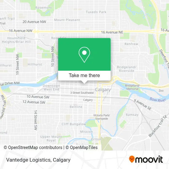 Vantedge Logistics map