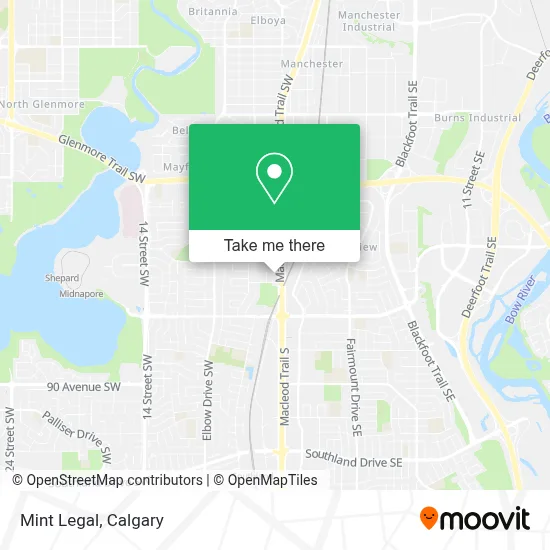 Mint Legal map