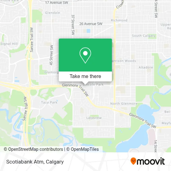 Scotiabank Atm map