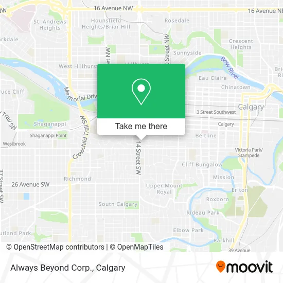 Always Beyond Corp. map