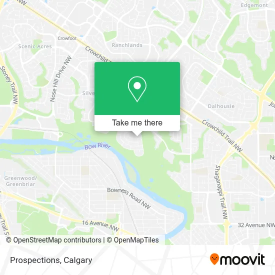 Prospections map