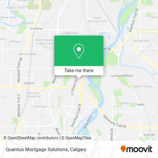 Quantus Mortgage Solutions map