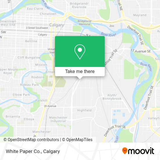 White Paper Co. map