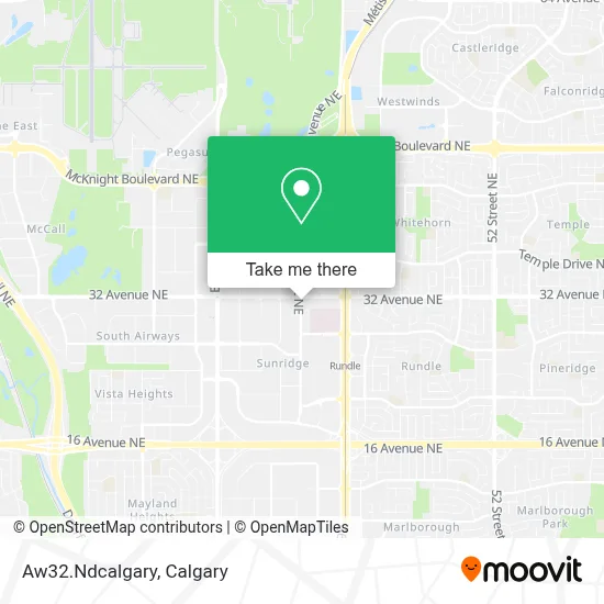 Aw32.Ndcalgary map