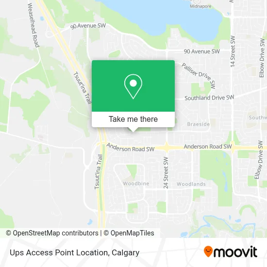Ups Access Point Location plan