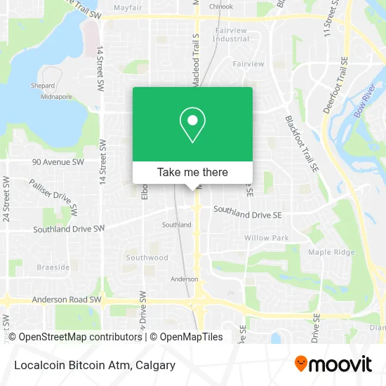 Localcoin Bitcoin Atm map