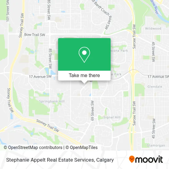 Stephanie Appelt Real Estate Services map