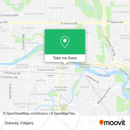 Subway map