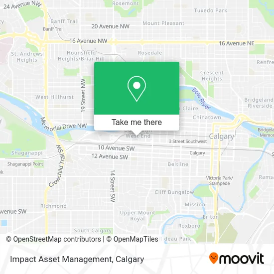 Impact Asset Management map