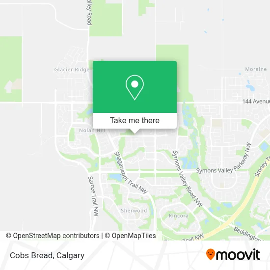 Cobs Bread map
