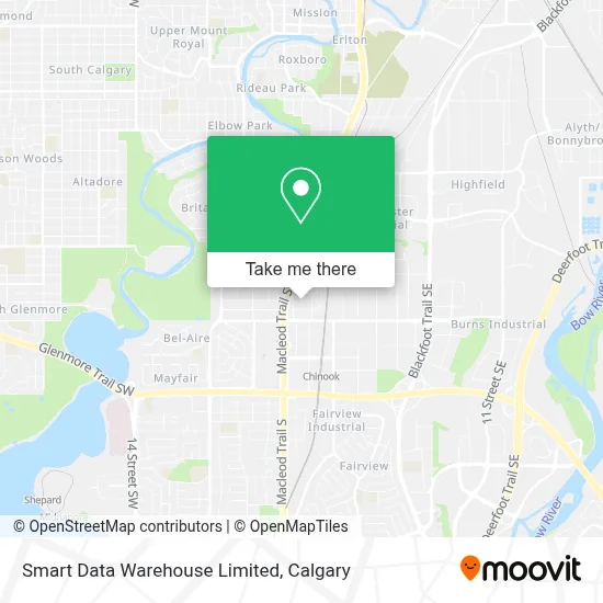 Smart Data Warehouse Limited map
