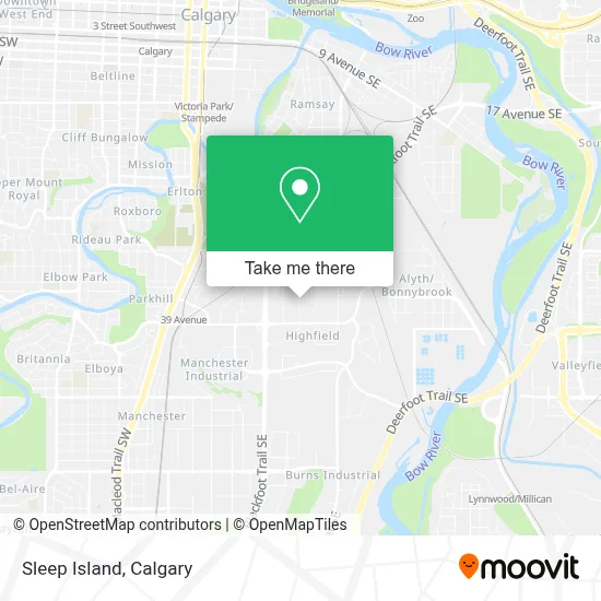 Sleep Island map