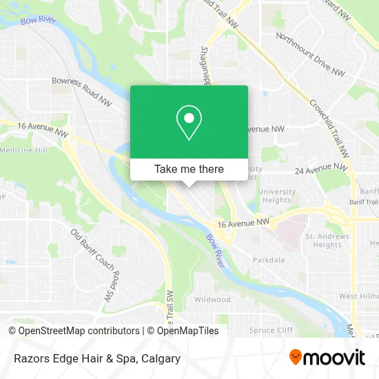 Razors Edge Hair & Spa plan