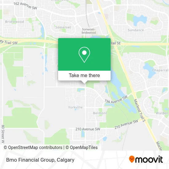 Bmo Financial Group map