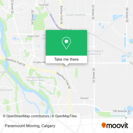 Paramount Moving map