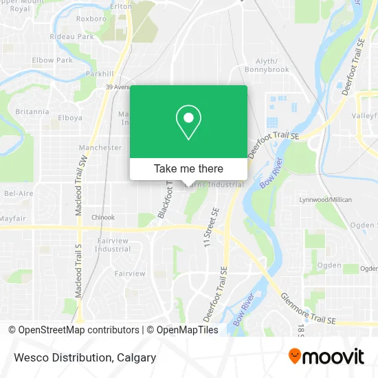Wesco Distribution map