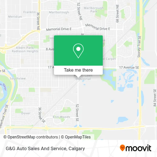 G&G Auto Sales And Service map