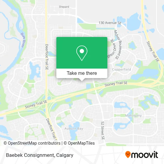 Baebek Consignment map