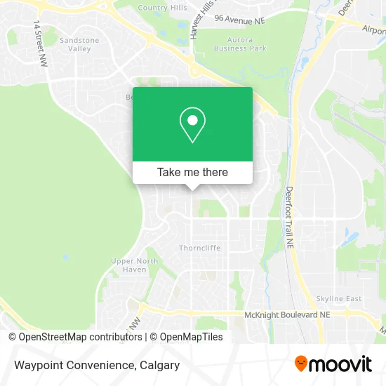 Waypoint Convenience map
