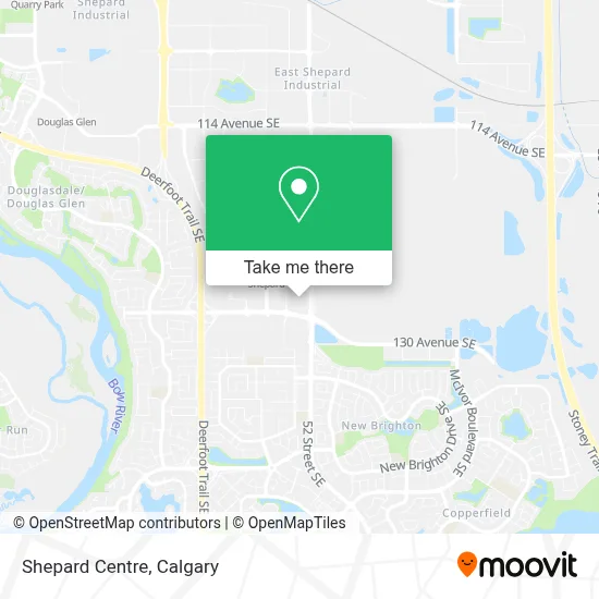 Shepard Centre map